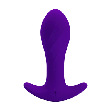 Plug anale in silicone medicale con 12 vibrazioni, flessibile e confortevole